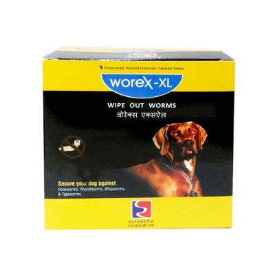 Beaphar Worex XL Wipe Out Worms Dog Dewormer - 2 Tablets